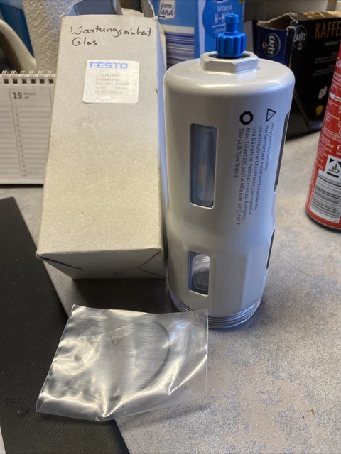 Festo LF/LFR/FRC-D-MAXI:ERS guscio filtro 646230 NUOVO IMBALLO ORIGINALE