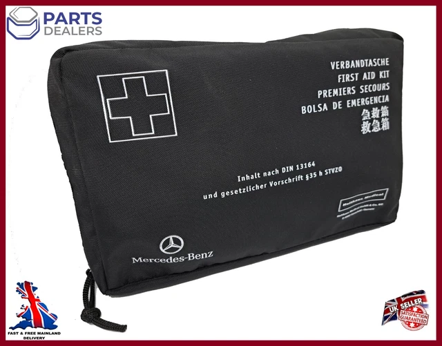 GENUINE MERCEDES FIRST Aid Kit A B C S E Cla Gla Gle Gls G M V Class B ...