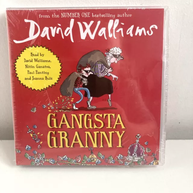 Gangsta Granny Audio Book 3 CDs Unabridged Read By David Walliams & More New
