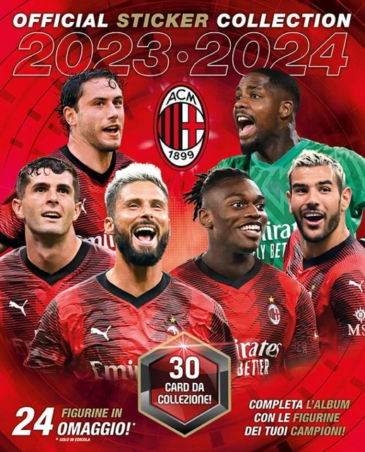 Milan Sticker STICKER ALBUM MILAN 2023/2024 + SET COMPLETO 216 figurine nuove + 30 ...