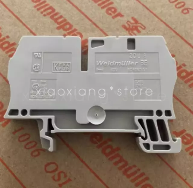 50pcs/box ZDU 6 1608620000 Wiring terminals 6 square spring type terminals