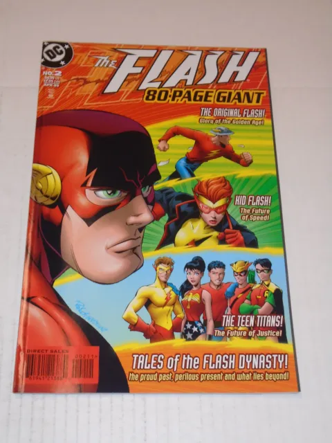 FLASH 80 PAGE GIANT #2 (1999) Teen Titans, Rogue, Big X, JLA, DC Comics, NM