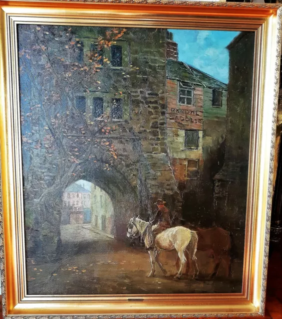 Charles Walter Simpson (1885-1971) INGLATERRA BELLA Y MUSEAL OBRA COSTUMBRISTA