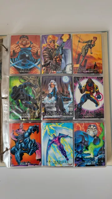 marvel masterpieces 1992 + all Bonus cards