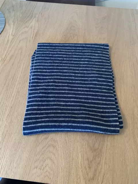 Gap  stripe scarf Merino Wool