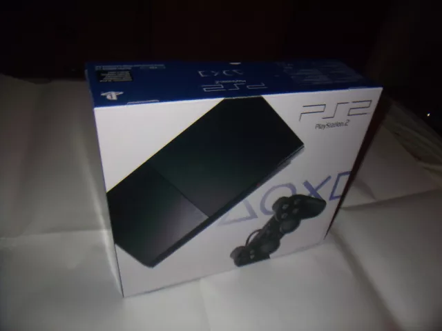 Scatola Vuota Console Ps2 Sony Playstation 2 Slim Scph-90004 Cb - Imballo Nuova- 3