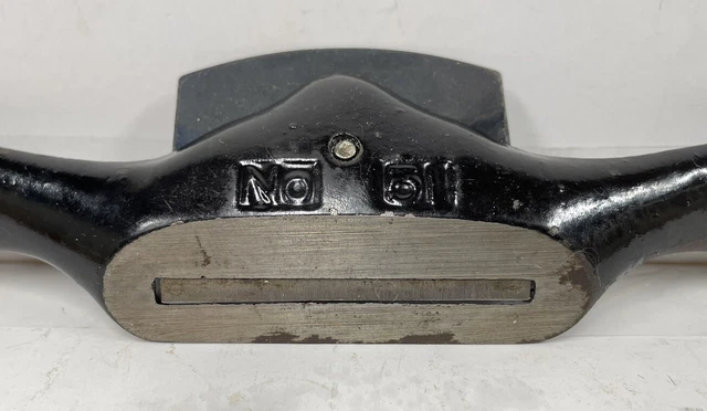 Vintage STANLEY No. 51 Spokeshave Flat Bottom Sole Woodworking 3