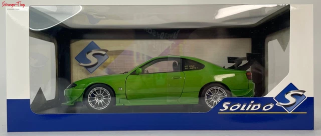 NISSAN SILVIA S15 (200SX) Spec R Aero 1999 BLANCHE SOLIDO 1/18 BOITE D