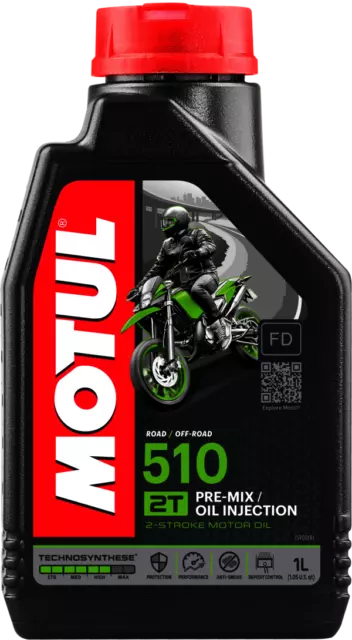 Motul Huile Lubrifiante Mezcla 510 2T 1L