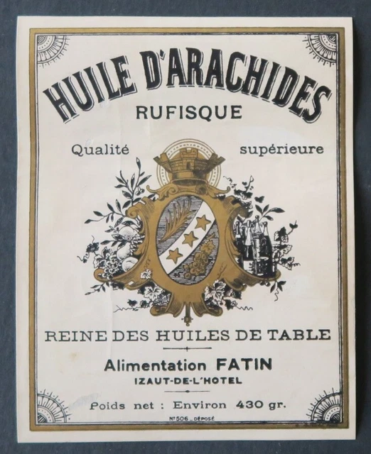 Ancienne étiquette NUEVO PLANETA EUFRUCO Espagne - Magie / Magicien (french Label)