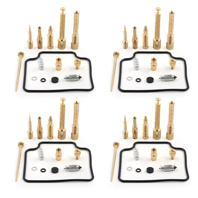 Calandre Honda Civic Kit De Réparation De Carburateur, 4 Ensembles De Pièces De Rechange De Kit De Réparation De Carburateur/Carburateur De Moto Adaptées Pour CBR900RR SC28 1993-1995 Motoculteur Honda