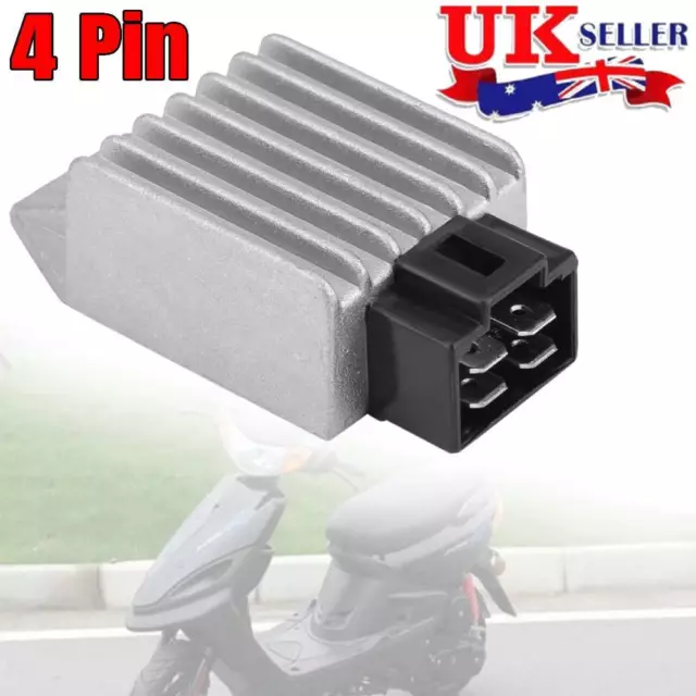 Motorcycle Universal Motor Bike 12V Voltage 4 pin ATV Regulator Rectifier UK