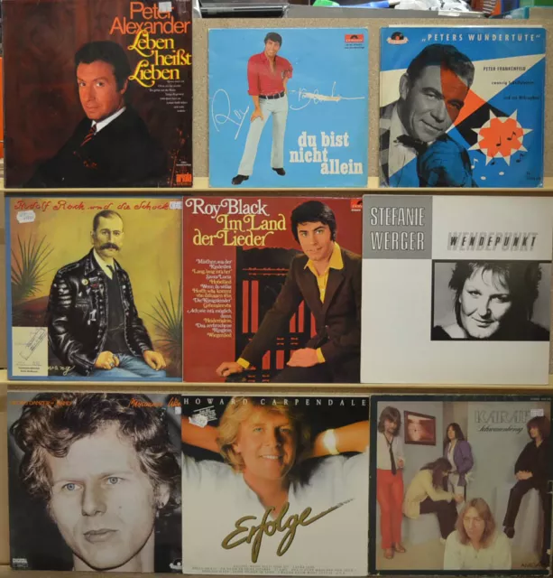 54  Lp  Paket  Deutsche Schlager  Liedermacher  Volksmusik  12" Vinyl (P50) 3