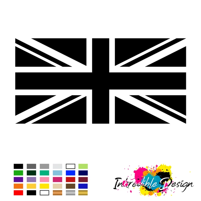 UNION JACK UK FLAG CAR STICKERS DECALS BUMPER WINDOW VINYL