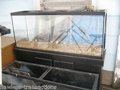 62% OFF - 55-gallon GLASS Aquarium - Small Pet / Reptile / Fish Tank - Pro Grade