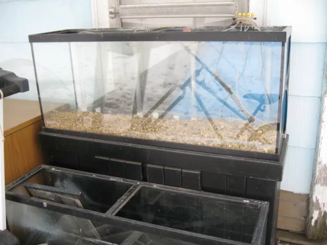 62% OFF - 55-gallon GLASS Aquarium - Small Pet / Reptile / Fish Tank - Pro Grade
