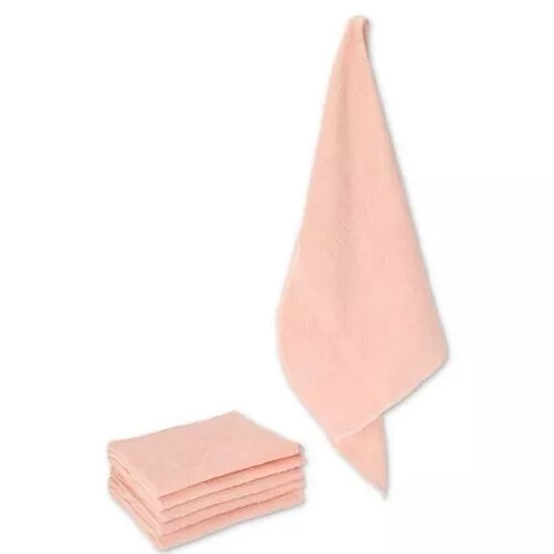 Set 6 Towels Bathroom Sponge Face Or Guest Venice