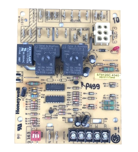 HONEYWELL ST9120C4040 FURNACE Control Circuit Board HQ1011179HW refurb