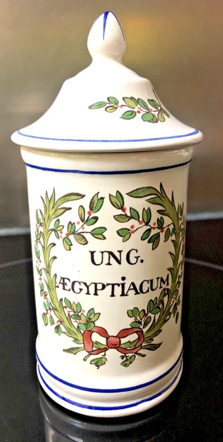 Vase à thériaque - Vase - Pot à pharmacie - Apothicairerie (élément