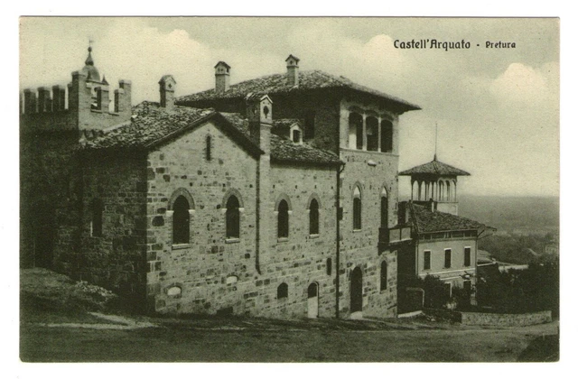Cartolina - Castell'Arquato - Pretura - FP - NV