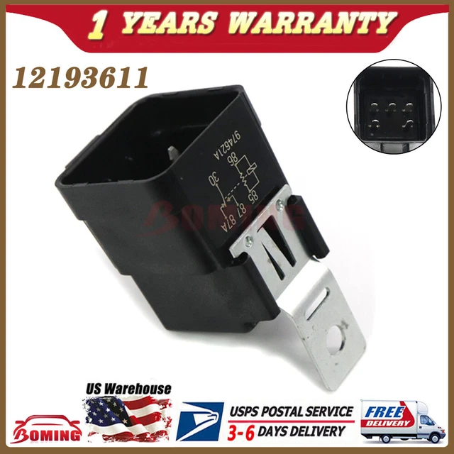 NEW ACCESSORY POWER Blower Motor Relay For Buick Regal Cadillac