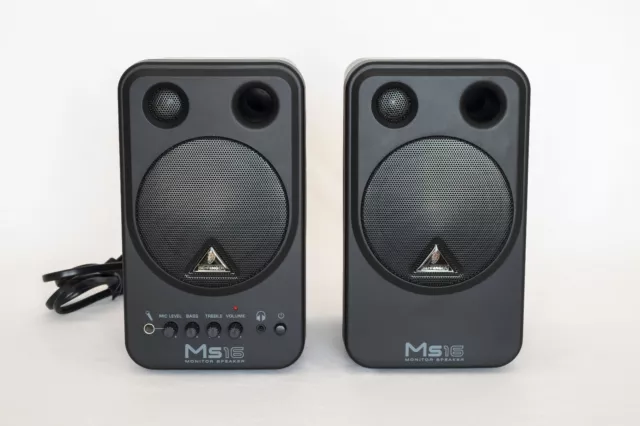 Behringer MS16 Monitor Speakers