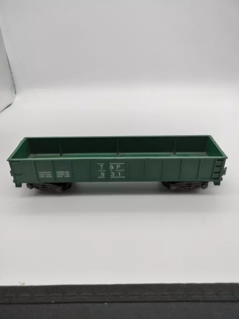 American Flyer Texas Pacific TP 931 Gondola S Scale Train Car PA 9986 Knuckle