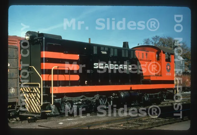Duplicate Slide SAL Seaboard Air Line Fresh Paint Baldwin DS4-4-1000 1460 In1956