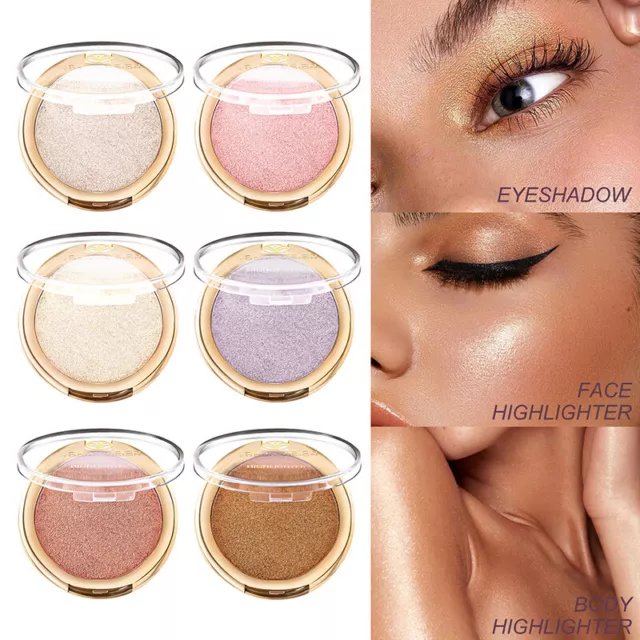 Highlight Powder Makeup Powder Facial Powder Cosmetic Clear Long Lasting