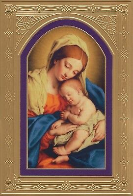 Hallmark Baby Jesus And Mary Christmas Religious Christian Greeting Card