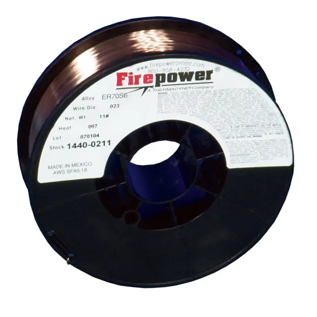 Firepower 1440-0211 ER70S-6 Mild Steel Welding Wire.023" 11 Lbs
