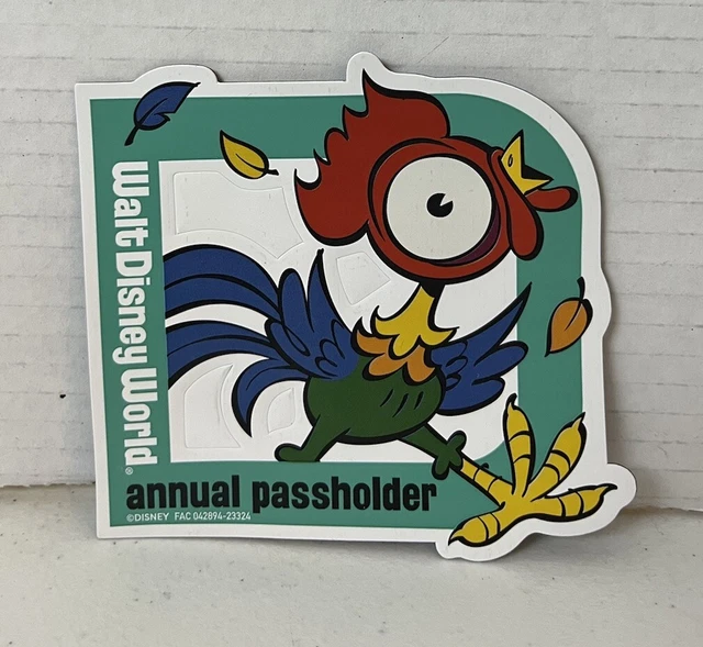WALT DISNEY WORLD Parks Epcot Hei Hei Moana AP Annual Passholder