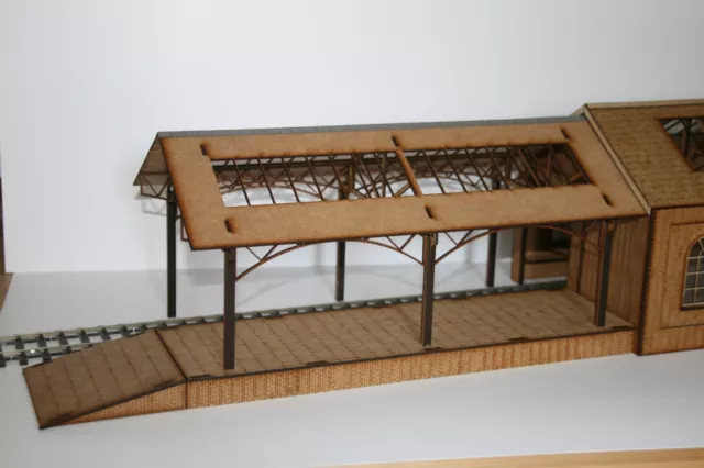 Fine Scale O Gauge Goods Shed External Loading Bay