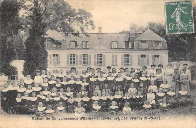 Cpa 91 Epinay Sous Senart / Convalescence House / By Brunoy