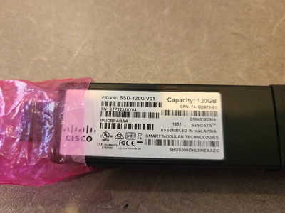 Cisco Ssd 1g V01 74 1673 01 1 Gb Usb Unita A Stato Solido Ipucbpabaa Eur 177 85 Picclick It