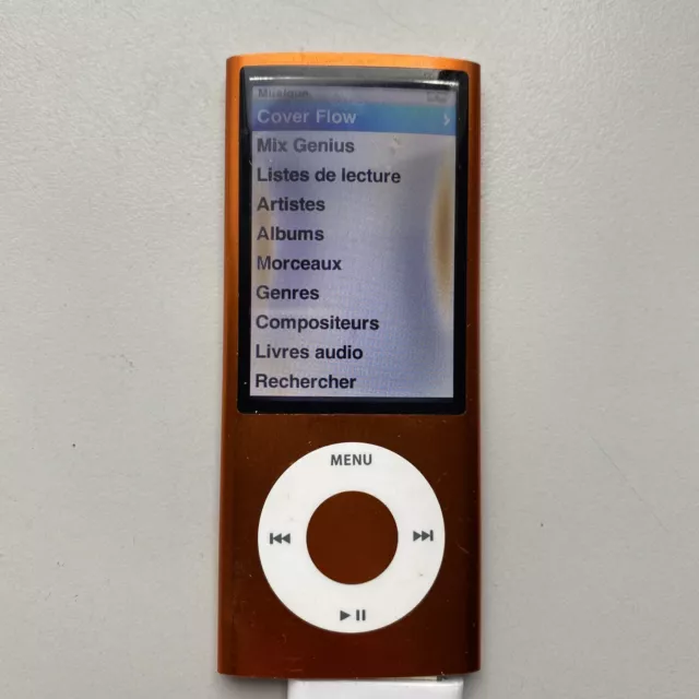 Hs - Apple Ipod Nano 8go 8gb - Baladeur Mp3 - A1320 - 5ème Gen - Batterie HS