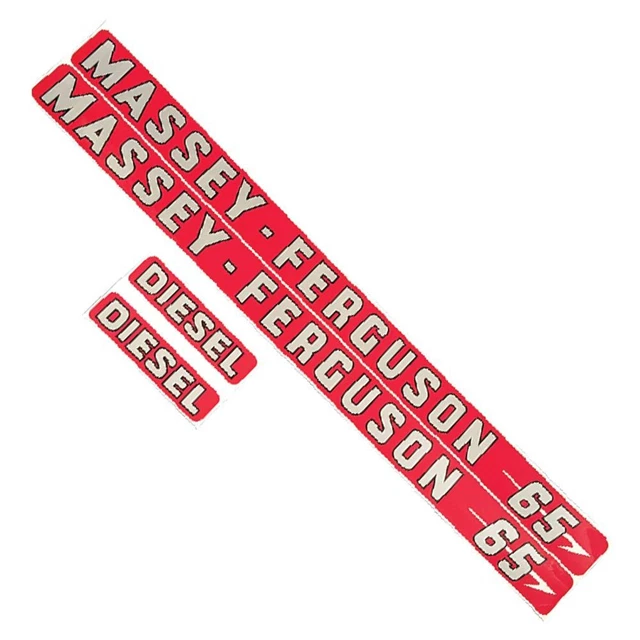DECAL SET For Massey Ferguson 65 1215-1065
