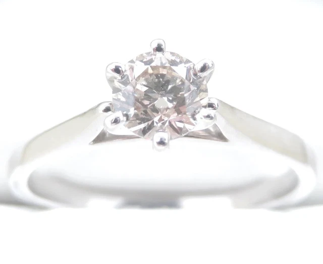 GENUINE 0.50CT DIAMOND Ring 14K White Gold Michael Hill Jeweller