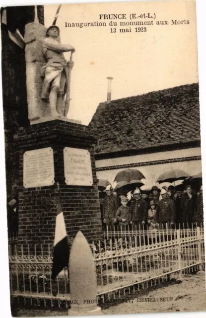 CPA Frunce-Inauguration du monument aux Morts (177273)