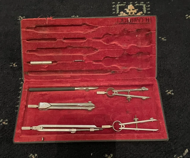 12 Drawing Instruments VINTAGE TECHNICAL DRAWING INSTRUMENTS see photos £12.00 - PicClick UK