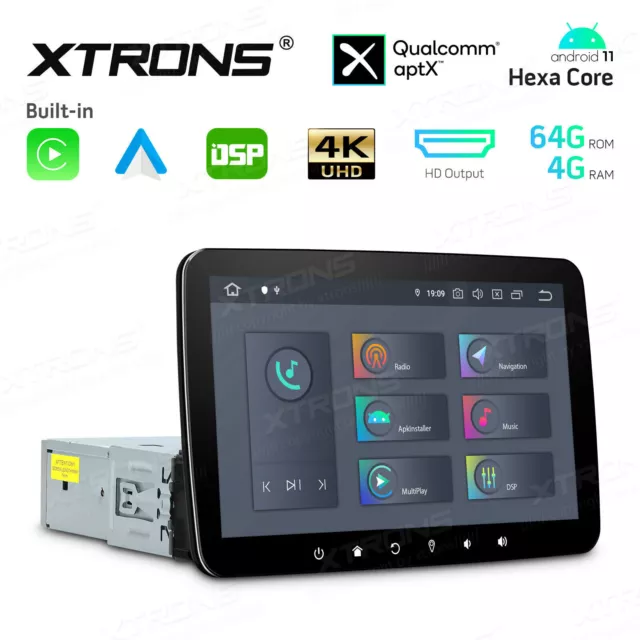 Car Touchscreen Tablet System Built-In GPS Sat Nav Map Stereo Radio Head Unit