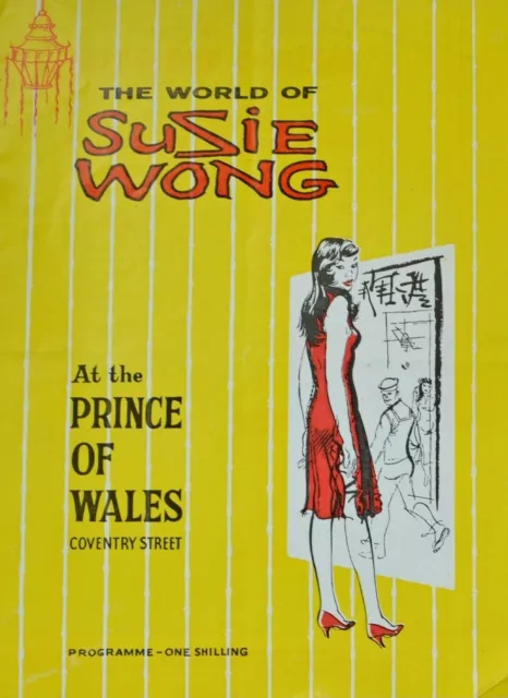 The World of Susie Wong 1959 Prince of Wales Theatre programme Tsai Chin