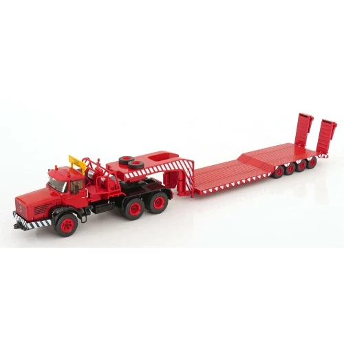 Camion Berliet TBO 15 M3 6x4 Avec Remorque Plateau 1960 Mod Le R Duit 1