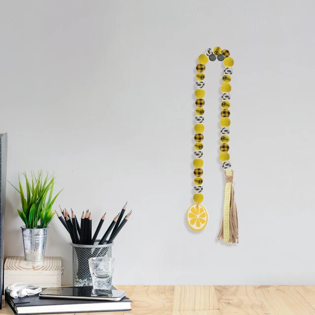 120 piezas Perlas de día de abeja Cuentas de artesanía decorativas Decoración Niño