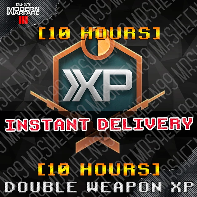 [10 HOURS] CALL of Duty Modern Warfare 3 III Double Weapon XP Codes 2XP