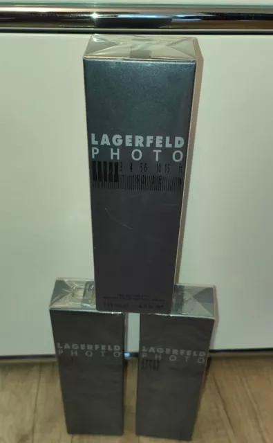 Karl Lagerfeld Photo 125ml Eau de Toilet  Neu OVP    Rarität