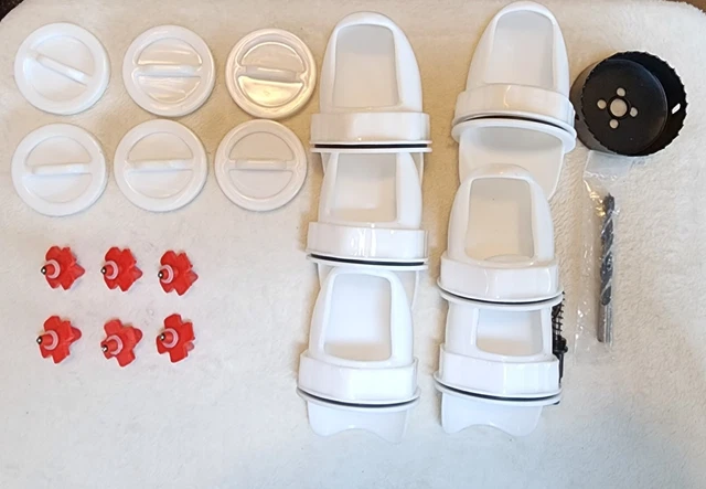 Poultry Feeder Chicken DIY w/ Hole Saw and Drill Bits