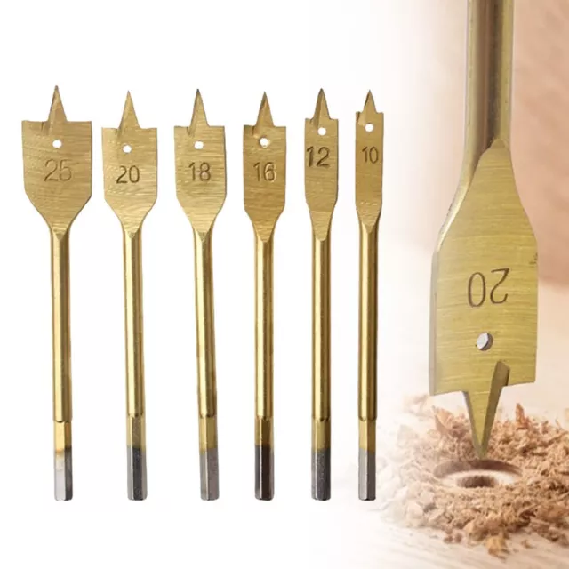 1 Pièces Foret de Bois Plat 10-25mm Drill-Woodworking Drill-Bit Wood-Drilling