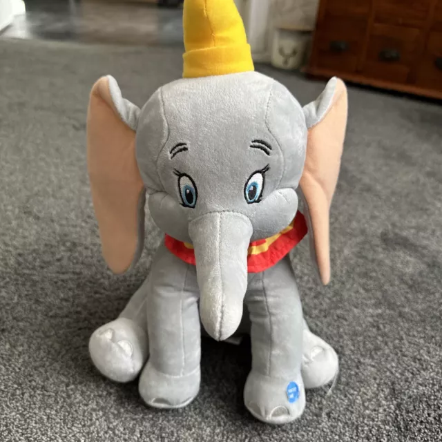 Musical Dumbo plush soft toy Disney 13” fully working