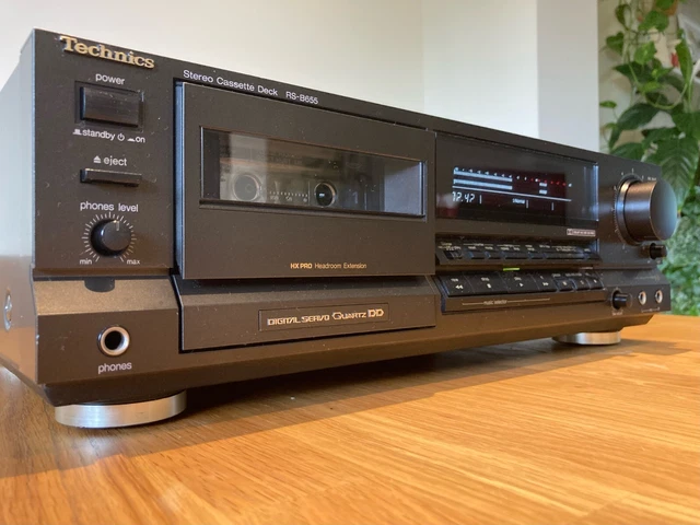 Platine cassette stéréo vintage Technics RS B605 DBX Dolby B C HX classe pro AA REC | eBay
